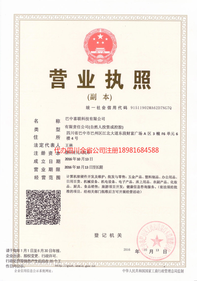 新沂新沂喜联科技有限公司